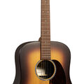 Front of Martin D-X2E Brazilian Burst Guitar image number 1